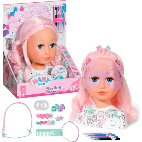 BABY born Creative Stylinghoofd - Kaphoofd – afbeelding 1