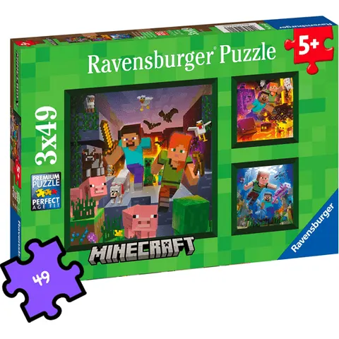 Puzzle Minecraft Biomes – Bild 1
