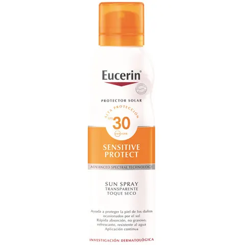 Eucerin sun protection spray transp. dry touch fps30 200ml – imagen 1