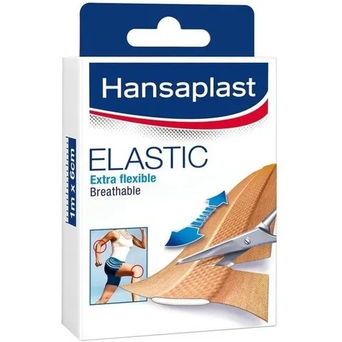 Hansaplast Apósito Elastic 1m x 6cm – imagen 1