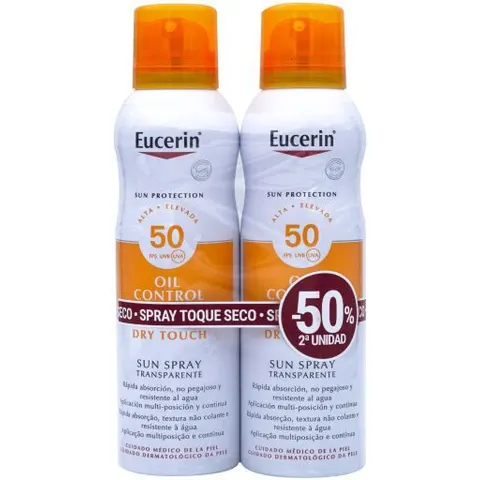 Eucerin Sensitive Protect Sonnenspray LSF 50 2 x 200 ml – Bild 1