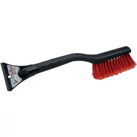 NIGRIN Eiskratzer mit Schneebesen, 400 mm, schwarz / rot – Bild 1