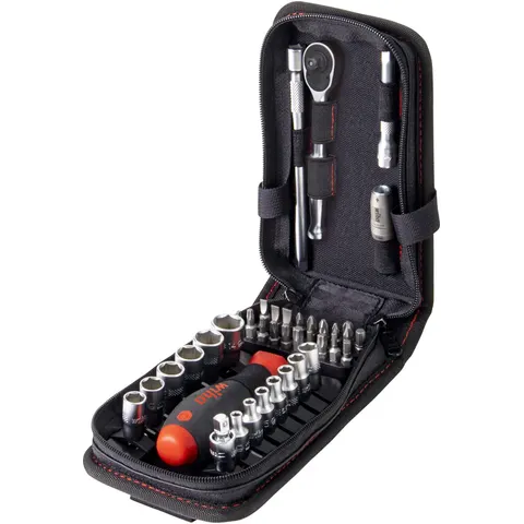 Wiha 40 Piece 1/4" Drive Socket and Bit Set – image 1