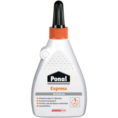 Ponal Holzleim Express, Flasche mit 120g, 9H PN15X – Bild 1