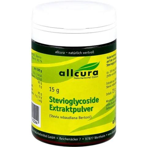 Stevia Extrakt Pulver – Bild 1