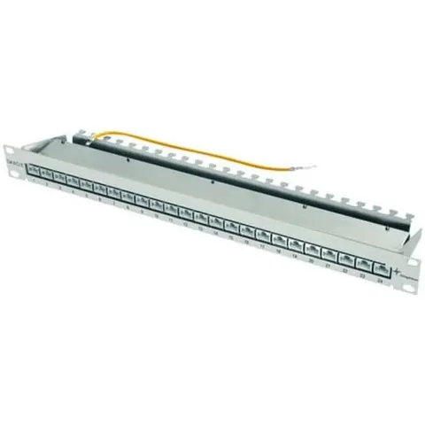 Telegärtner 19, Patch Panel, K Class EA(tief), 24 x RJ45 – Bild 1