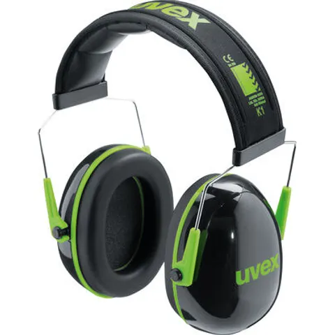 UVEX K1 Ear Protector Schwarz – Bild 1