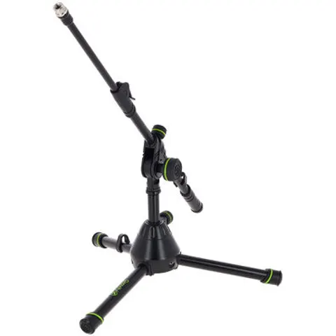 Gravity MS 3122 HDB - Microfoonstatief, klein, telescopische boompole - zwart – afbeelding 1