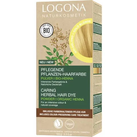 Logona Tinte Herbal Vegetal Gold Blonde – imagen 1
