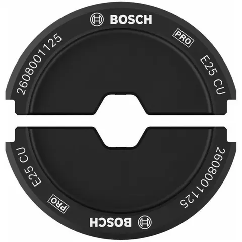 Bosch PRO Crimpeinsatz, E25 CU, 25 mm², Kupfer – Bild 1