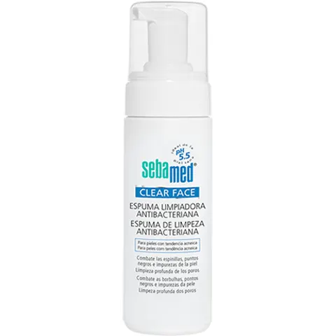 Sebamed clear face espuma limpiadora antibacteriana 150ml. – imagen 1