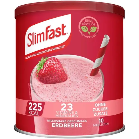 Slim Fast Pulver Erdbeere – Bild 1