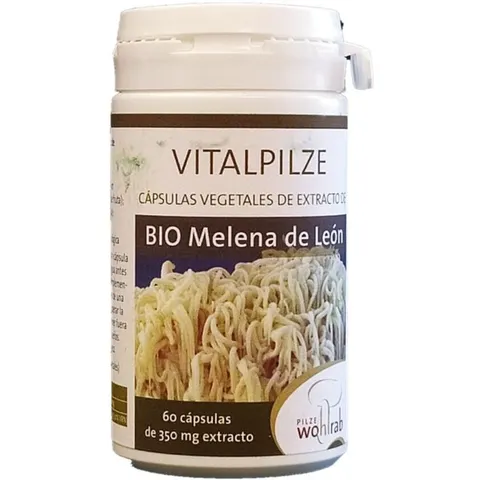 Pilze Wohlrab Melena de León Bio 60 Cápsulas – imagen 1