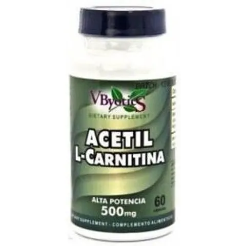 Vbyotics acetil l-carnitina 60cap. – imagen 1