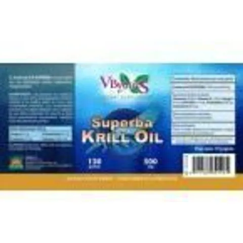 Vbyotics Superba Krill Oil 120caps – imagen 1