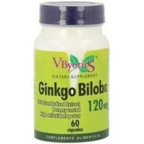 Vbyotics ginkgo biloba 120mg. 60cap. – imagen 1