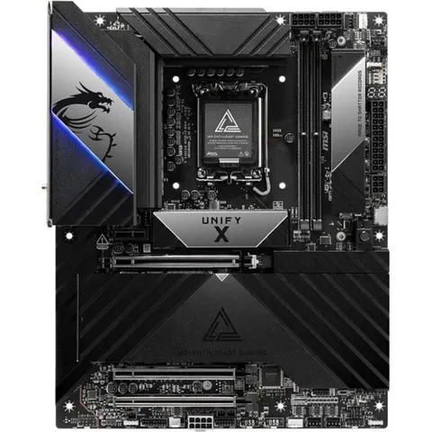 MSI MEG Z890 Unify-X Mainboard – Schwarz – Bild 1