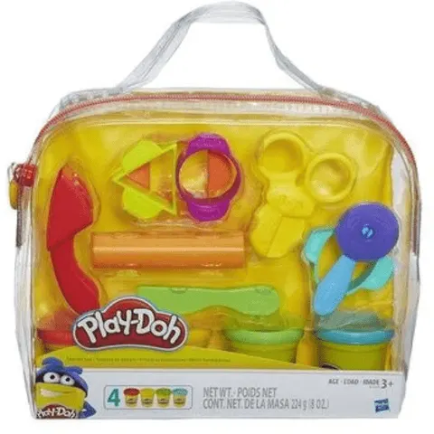 Play-Doh Starter Modelling Compound Playset with Carry Case – 864828 – image 1
