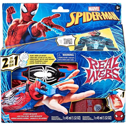 Spiderman Real Webs Ultimate Web Blaster - HASBRO – imagen 1