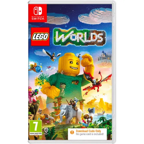 Warner Bros. Games LEGO Worlds for Nintendo Switch (Code in Box) - Nintendo Switch Game – image 1