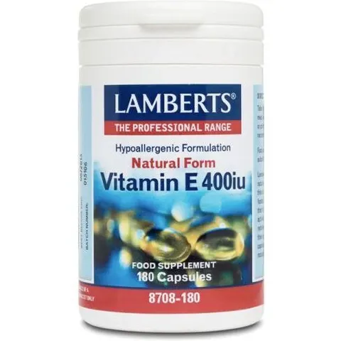 Lamberts vitamina e 400ui 180cap. – imagen 1