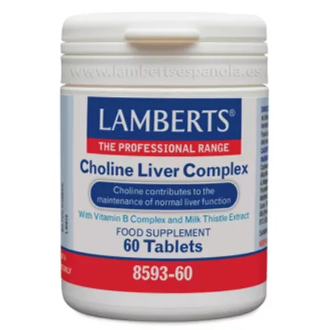 Lamberts Choline Liver Complex 60 Tabletas – imagen 1