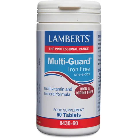 Lamberts Multi Guard Iron Free 60comp – imagen 1