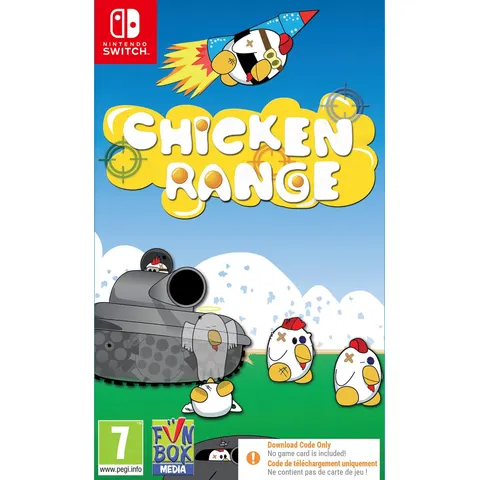 Nintendo Switch Chicken Range - shoot-’em-up - Vanaf 7 jaar - Code in the Box – afbeelding 1