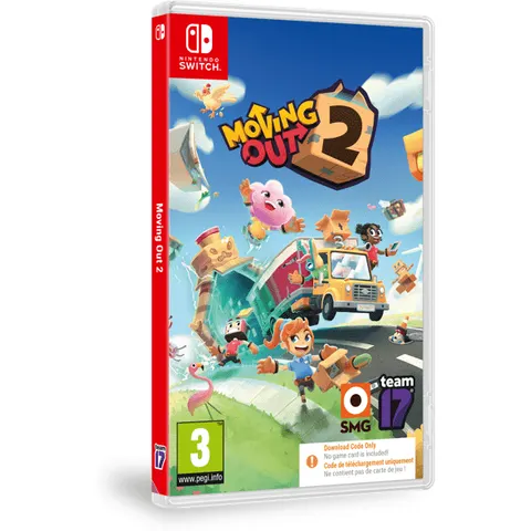 Moving Out 2 - Nintendo Switch (Code in a box) – afbeelding 1