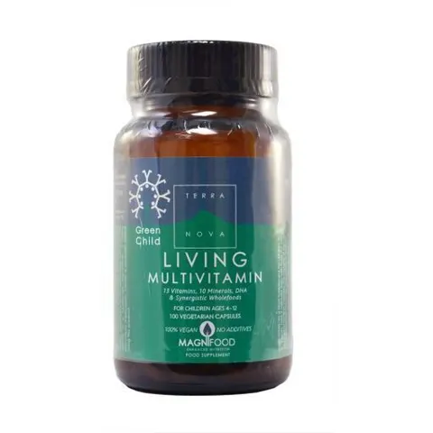 Terranova multivitaminico vivo infantil 100cap. – imagen 1