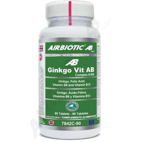 Airbiotic Ginkgo Vit Complex AB 90 Tabs – imagen 1
