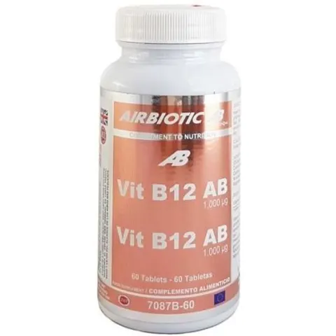 Airbiotic vitamina b12 1000µg 60comp. – imagen 1