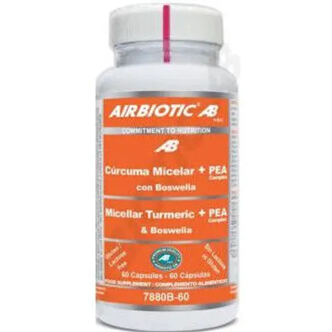 Airbiotic curcuma micelar+pea complex 60cap. – imagen 1