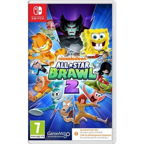 Nickelodeon All-Star Brawl 2 - Nintendo Switch (Code in a Box) – afbeelding 1