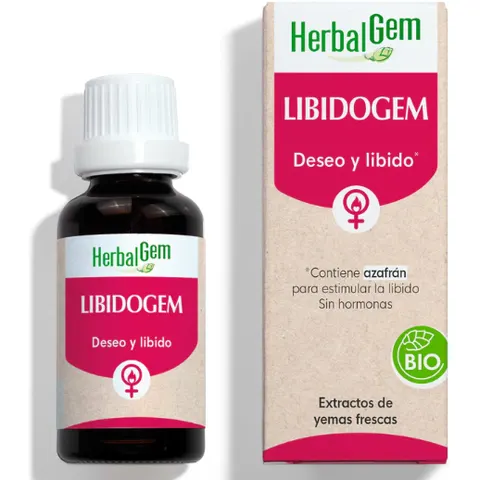 HerbalGem Libidogem Deseo y Libido Gotas Bio 30 ml – imagen 1