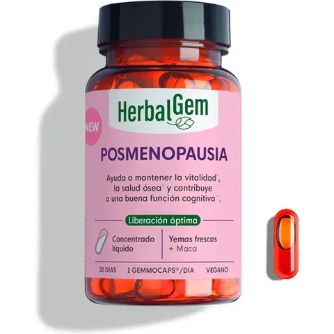 HerbalGem Gemmocaps Postmenopausia 30 Cápsulas – imagen 1
