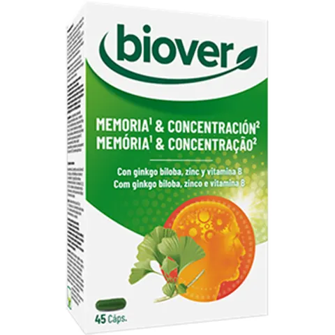 Biover Memoria Concentracion 45 Caps – imagen 1