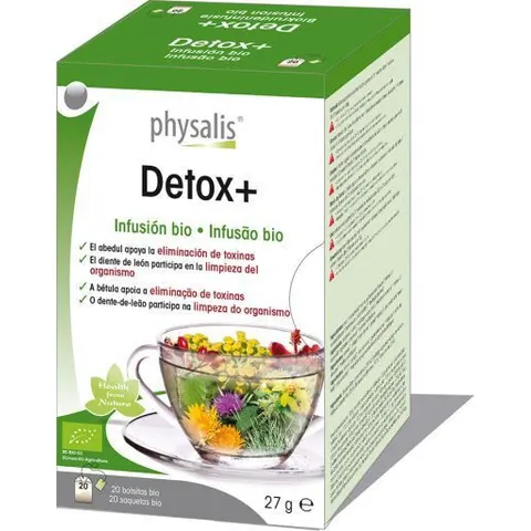 Physalis Detox+ Infusion Bio 20 Uds – imagen 1
