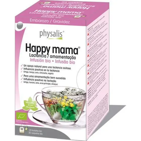 Physalis Infusión Happy Mama 20 Sobres Bio – imagen 1