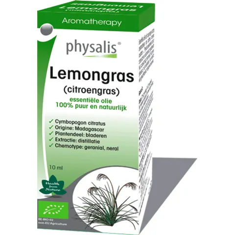 Physalis esencia lemongras 10ml. bio – imagen 1