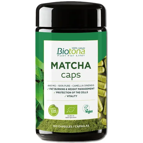 Biotona Matcha Ecológica 100 Cápsulas – imagen 1