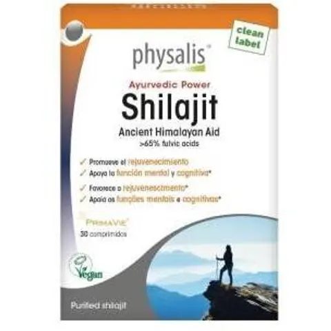 PHYSALIS Shilajit Vegan 30comp – imagen 1