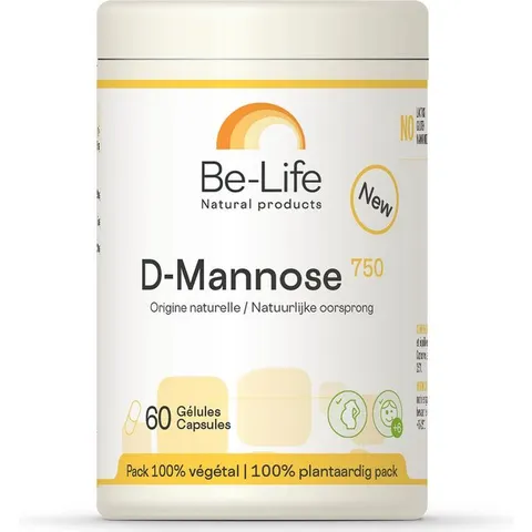 BE-LIFE D-Mannose 750 60 caps – imagen 1