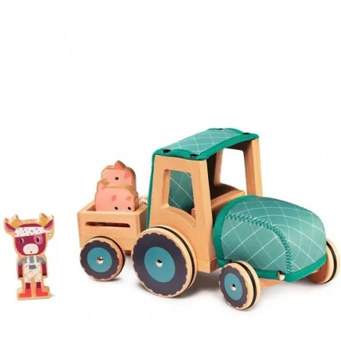 Lilliputiens ROSALIE Tractor – afbeelding 1