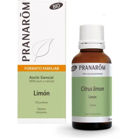 Pranarom Aceite Esencial Limón Bio 30 ml – imagen 1