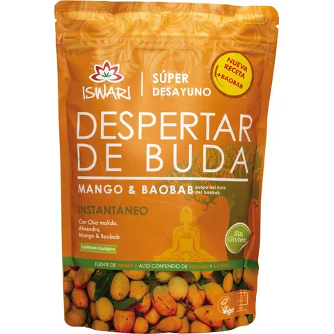 Iswari Despertar de Buda Mango & Baobab Bio 360g – imagen 1