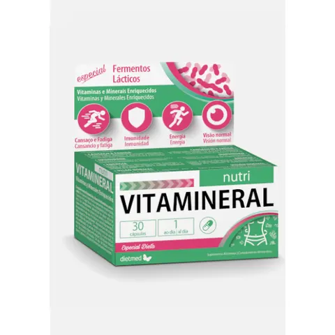 Dietmed vitamineral nutri 30cap. – imagen 1