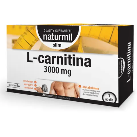 Dietmed l-carnitina slim 3000mg. 20amp. – imagen 1