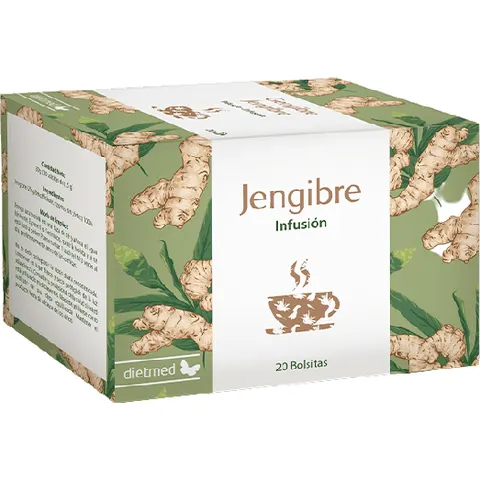 Dietmed Infusión de Jengibre 20 Sobres – imagen 1