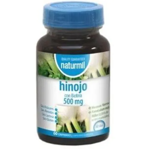 Naturmil Hinojo 500 mg 60 comp – imagen 1